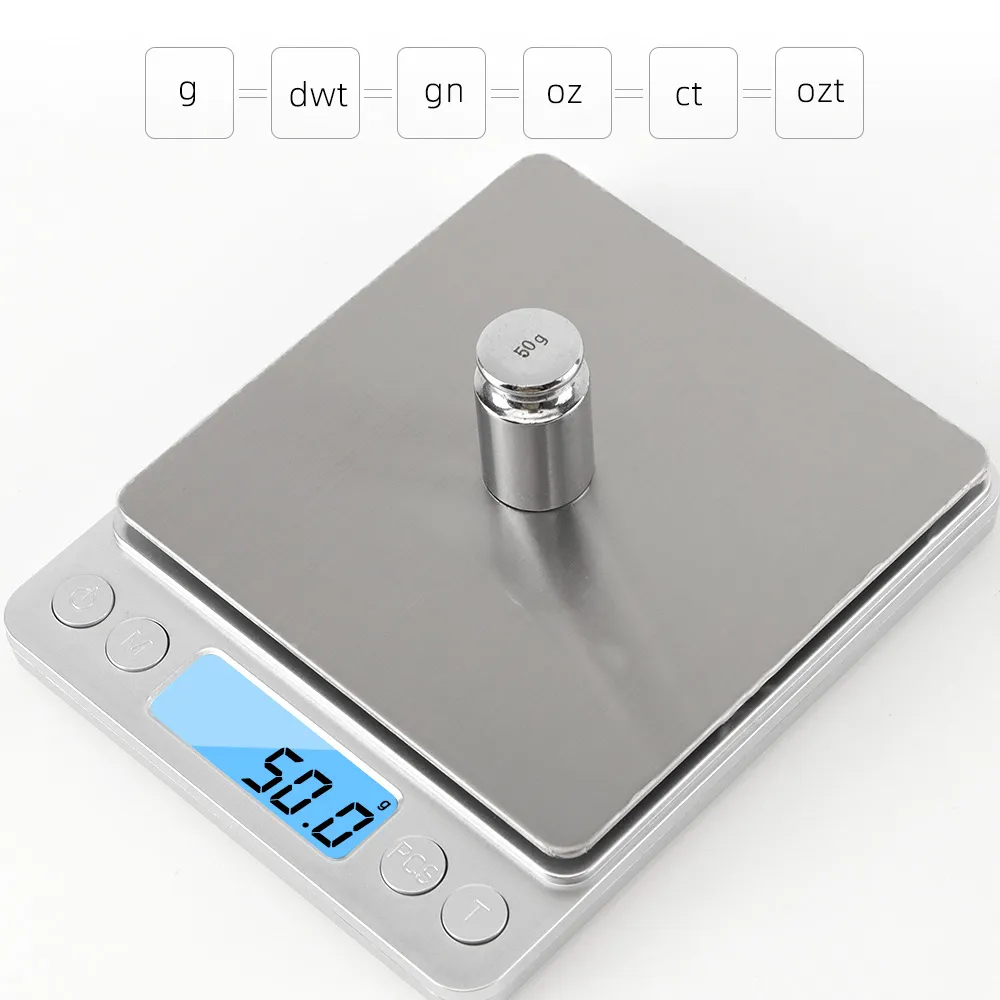 Candle Wax Scale - 3000g 0.1g Electronic Scale จอแสดงผล LCD