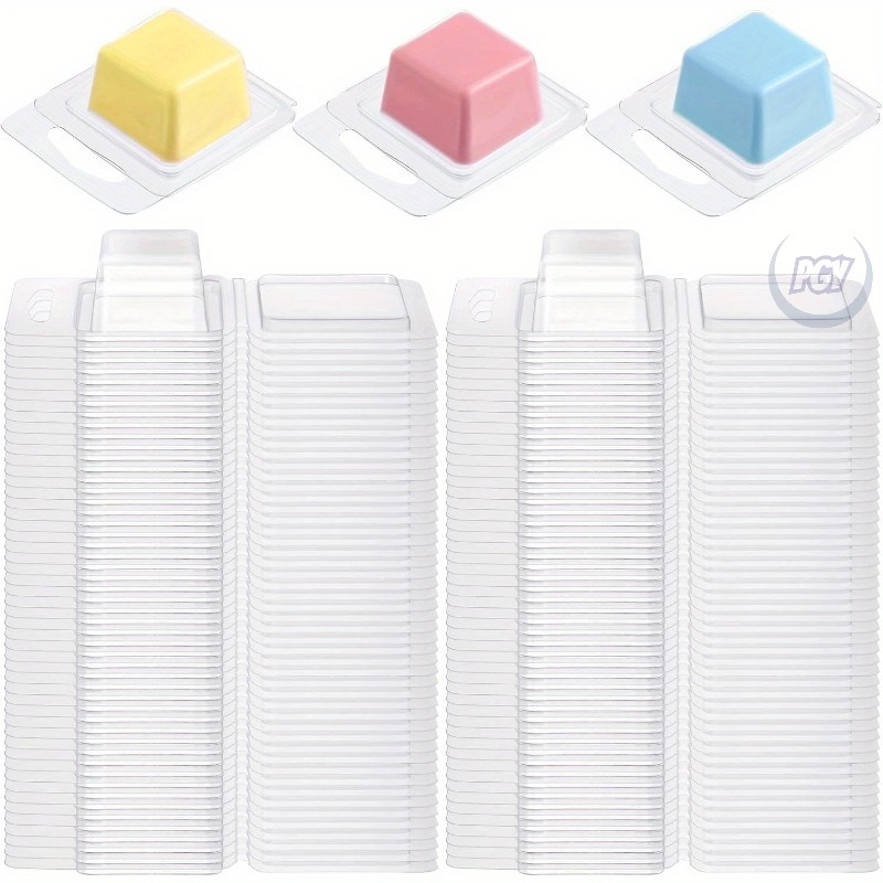 Candle Containers - แม่พิมพ์พลาสติกใสสำหรับทำเทียนหอม 20/50 ชิ้น ขนาด 1 ออนซ์